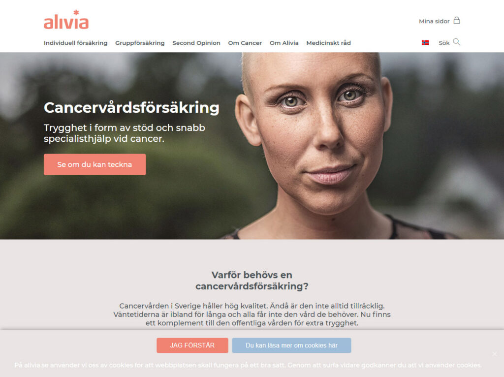Alivia Cancervårdsförsäkring