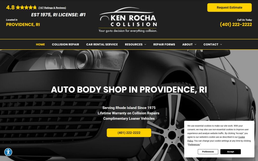 Ken Rocha Collision