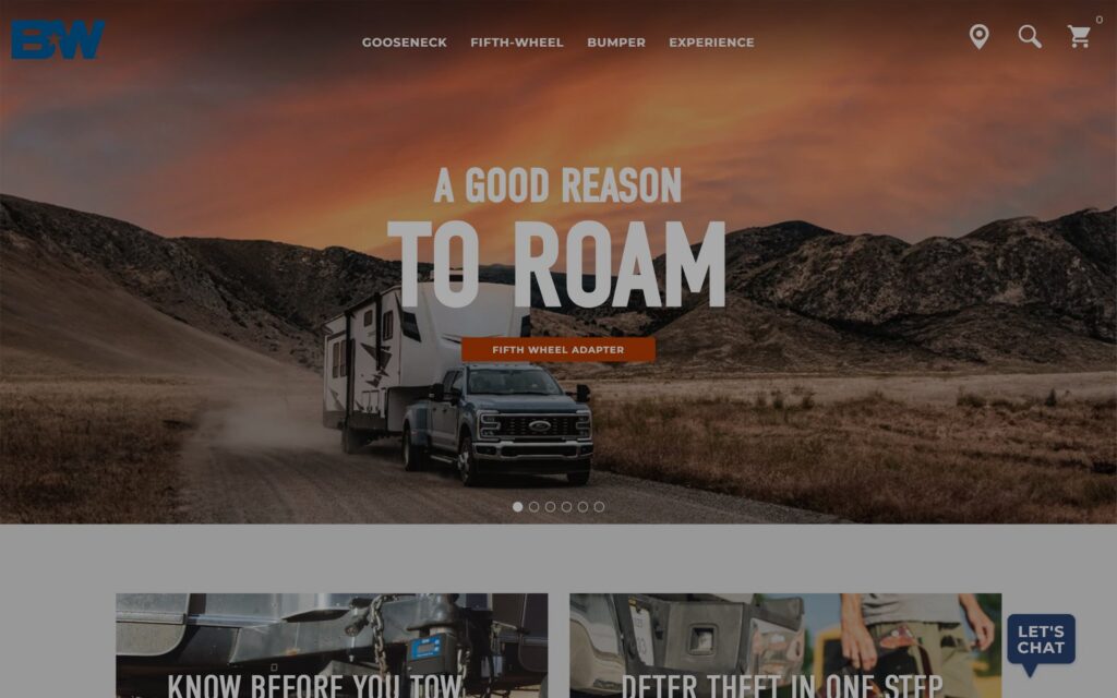 B&W Trailer Hitches (Drupal 7) : Grace /Maxwell